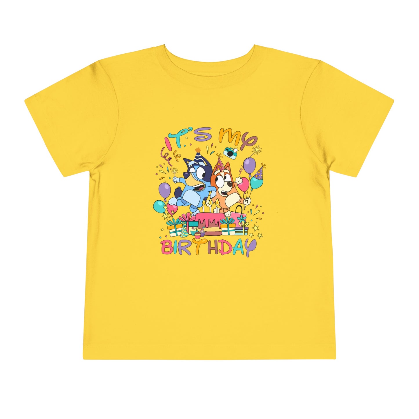 It's My Birthday Toddler Short Sleeve Tee