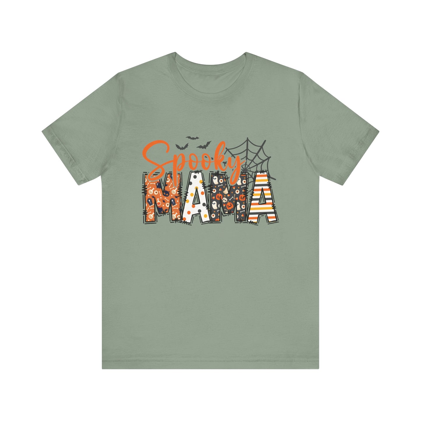 Spooky Mama Jersey Short Sleeve Tee