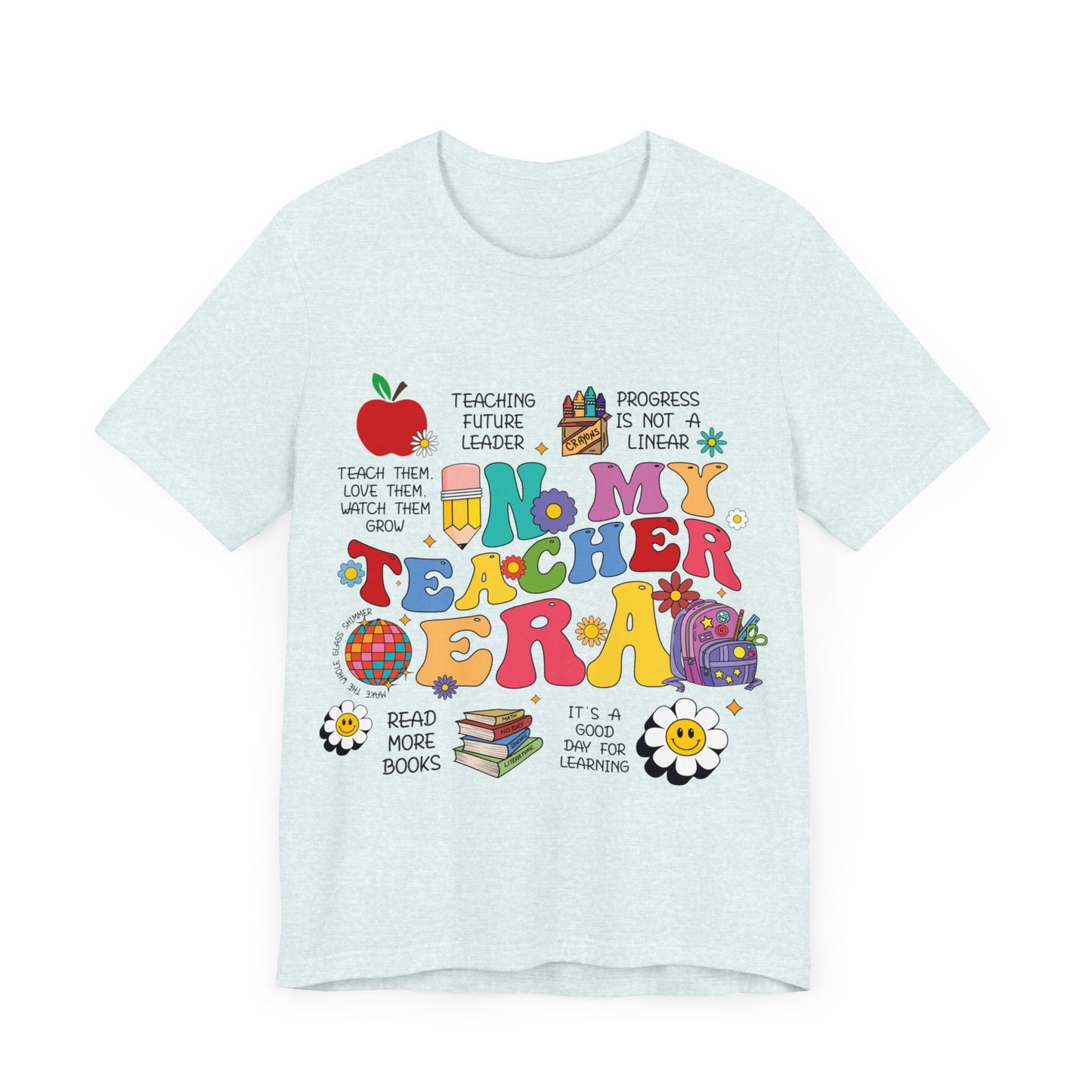 In My Teacher Era Jersey Short Sleeve Tee