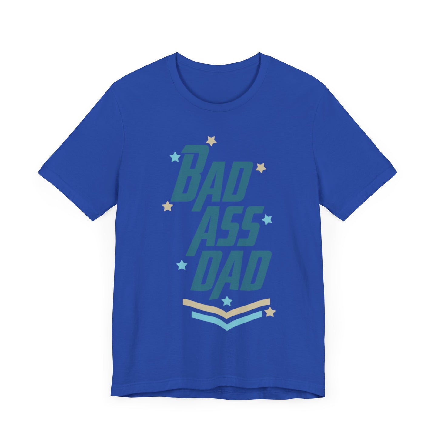 Bad Ass Dad Jersey Short Sleeve Tee