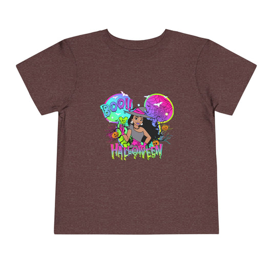 Moana Boo! Halloween Toddler Short Sleeve Tee