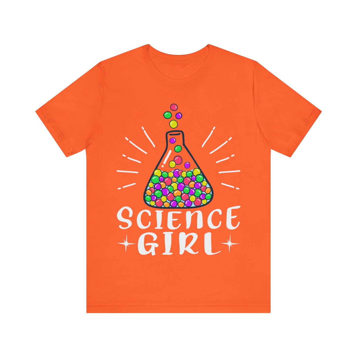 Science Girl Jersey Short Sleeve Tee