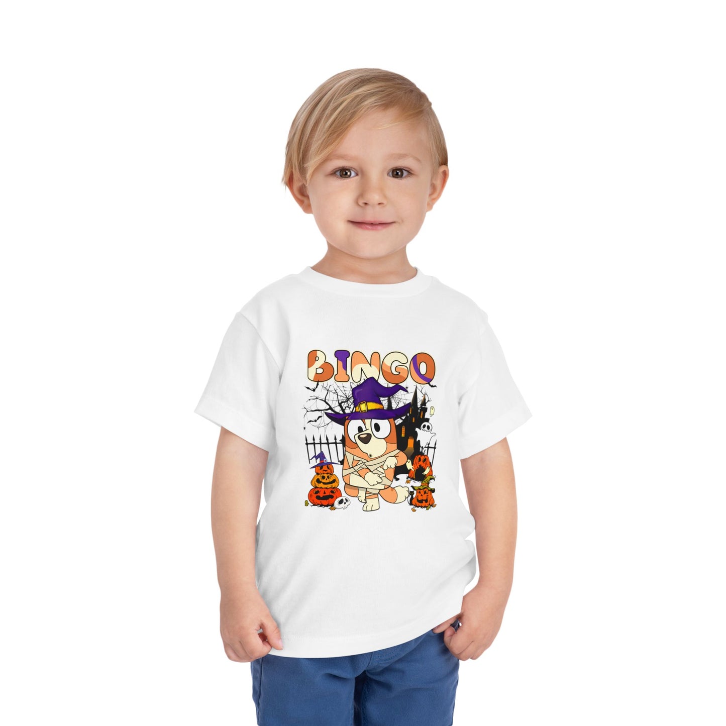 Bingo witch Toddler Short Sleeve Tee