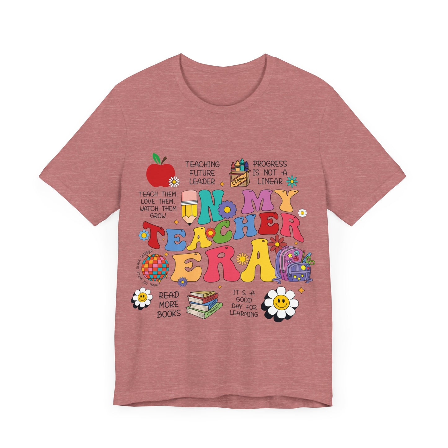 In My Teacher Era Jersey Short Sleeve Tee