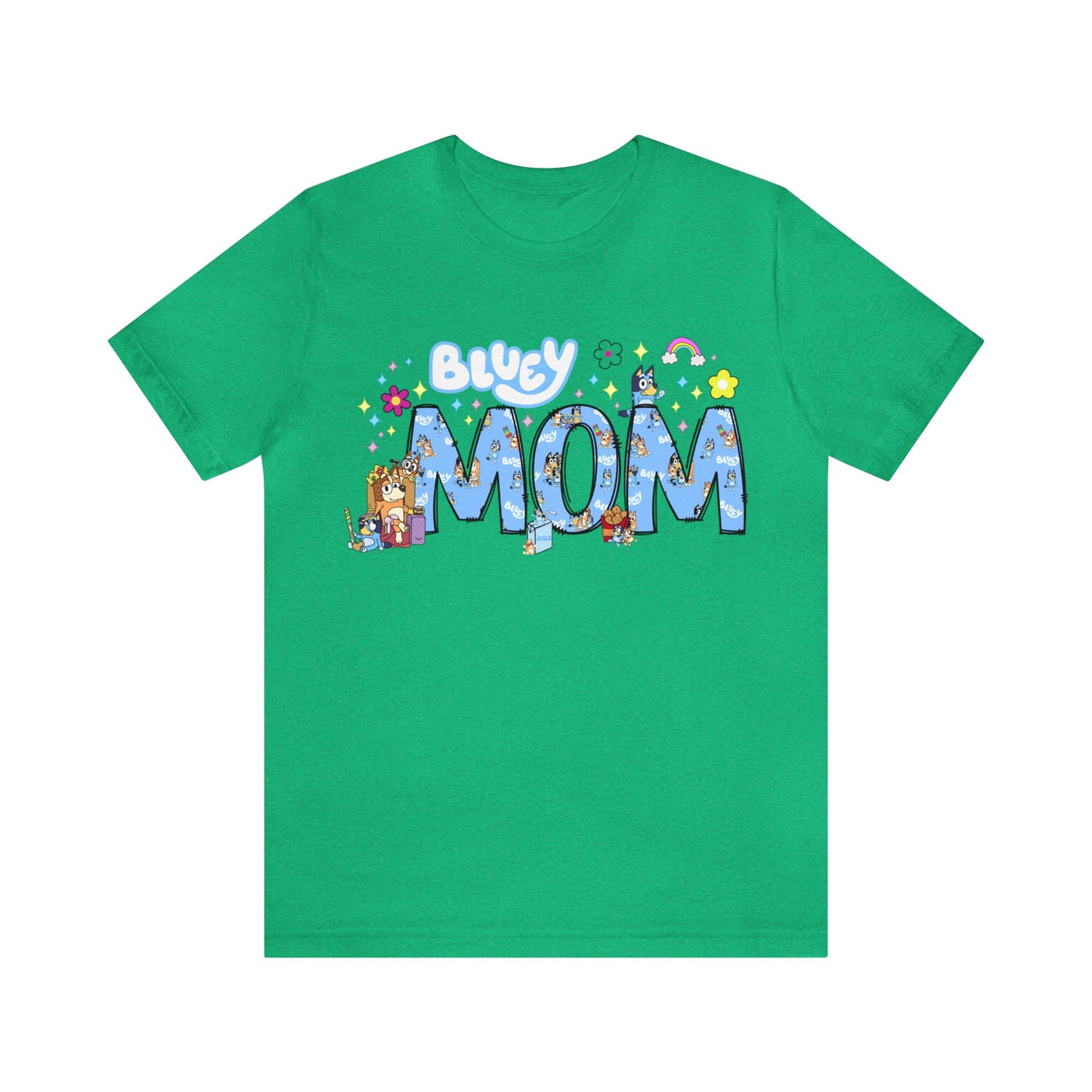 BLUEY MOM AFFIRMATIONS short sleeve tshirt
