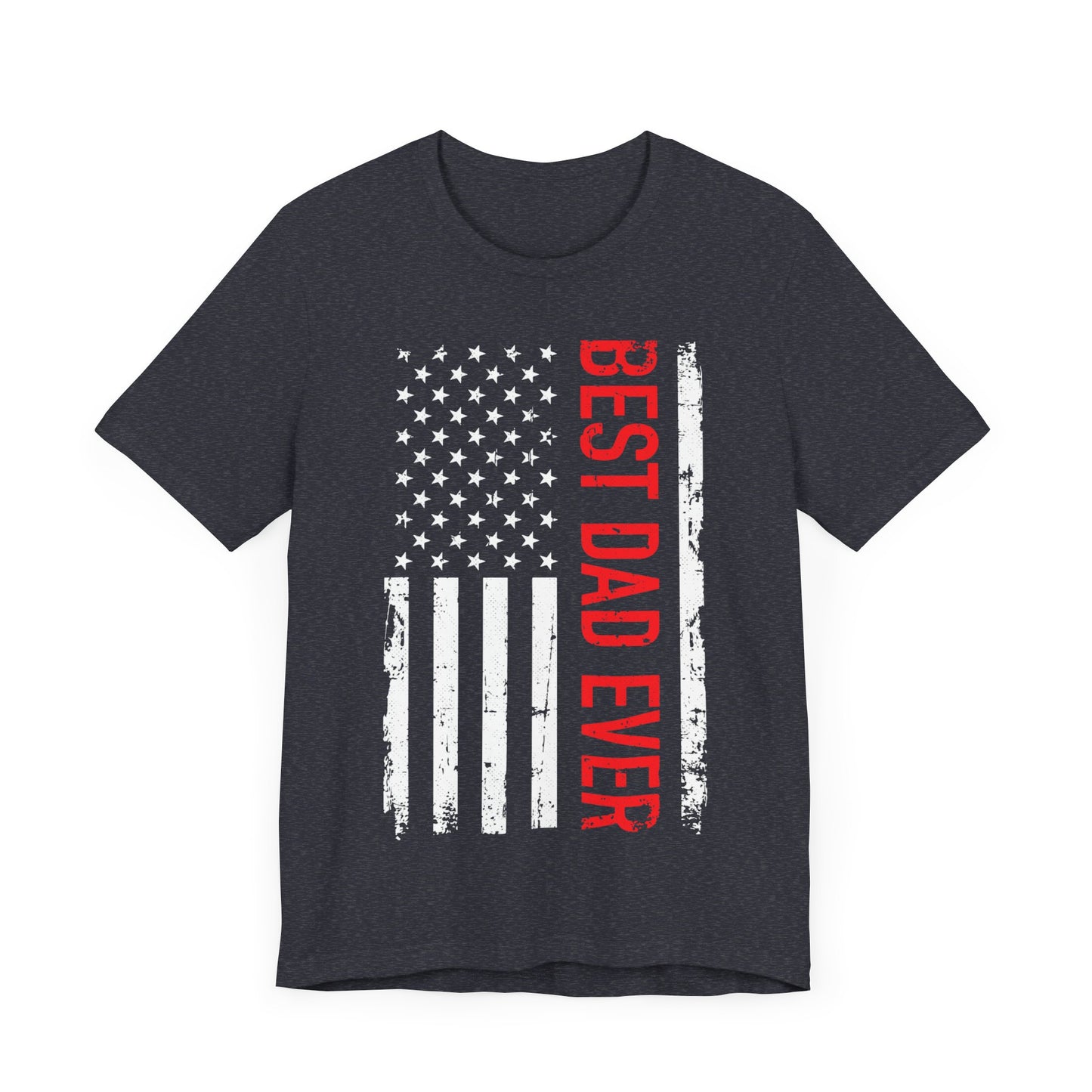 Best Dad Ever Jersey Short Sleeve Tee