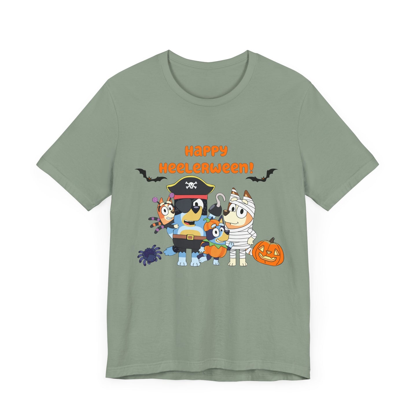 Happy Heelerween Jersey Short Sleeve Tee