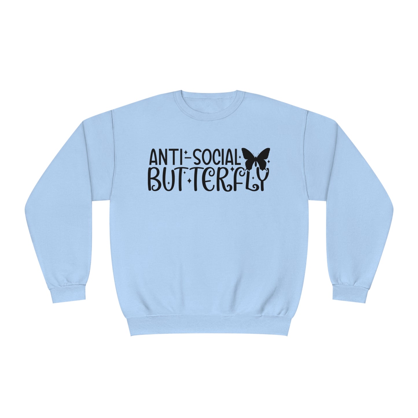 Anti-Social Butterfly Crewneck Sweatshirt