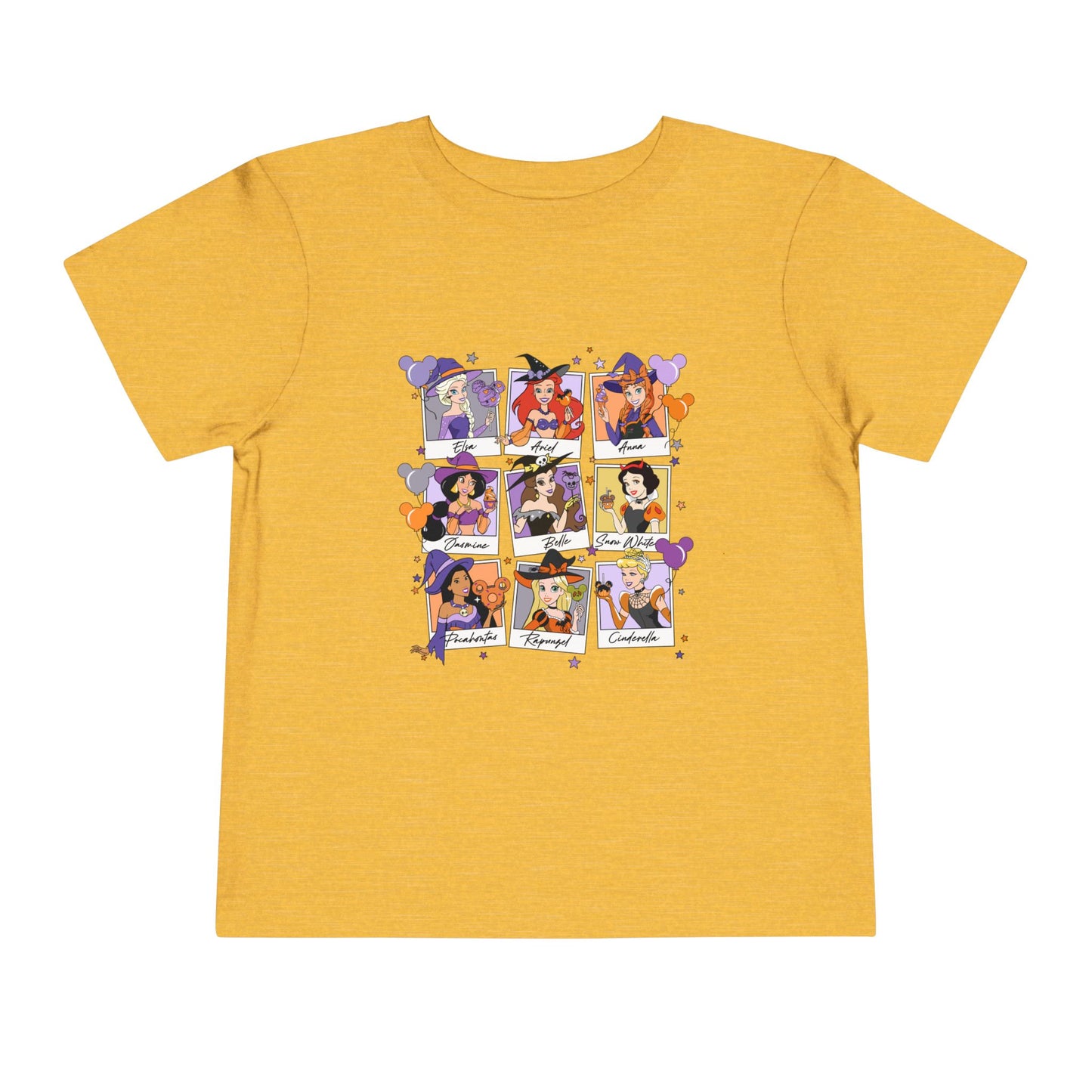 Disney Princess Halloween Toddler Short Sleeve Tee