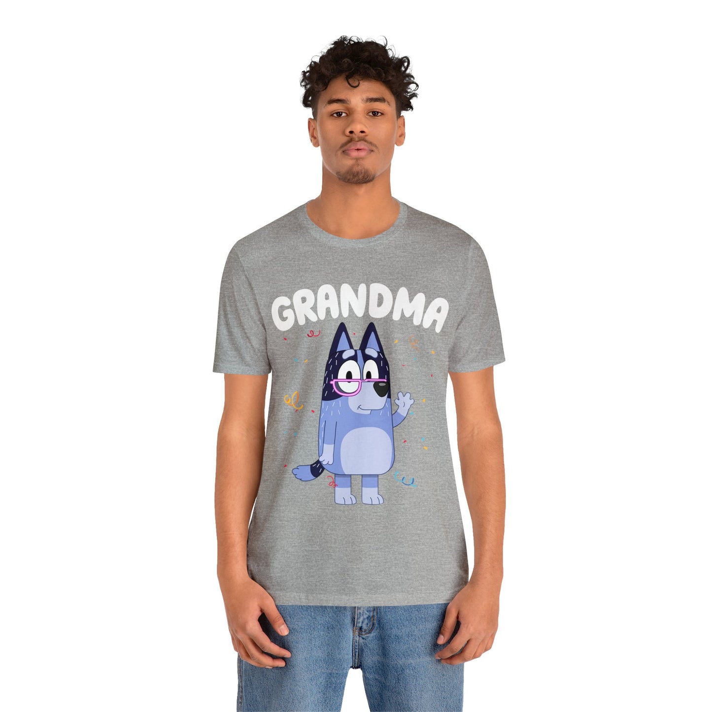 Grandma Bluey Birthday short sleeve Tshirt