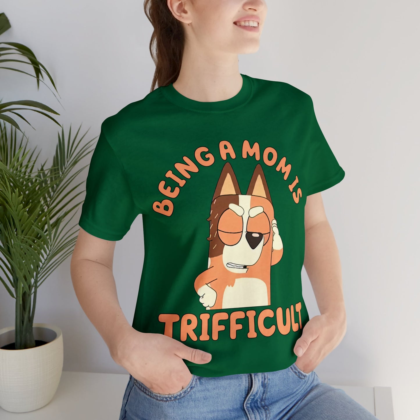 Being a Mom is Trifficult Short Sleeve Tshirt