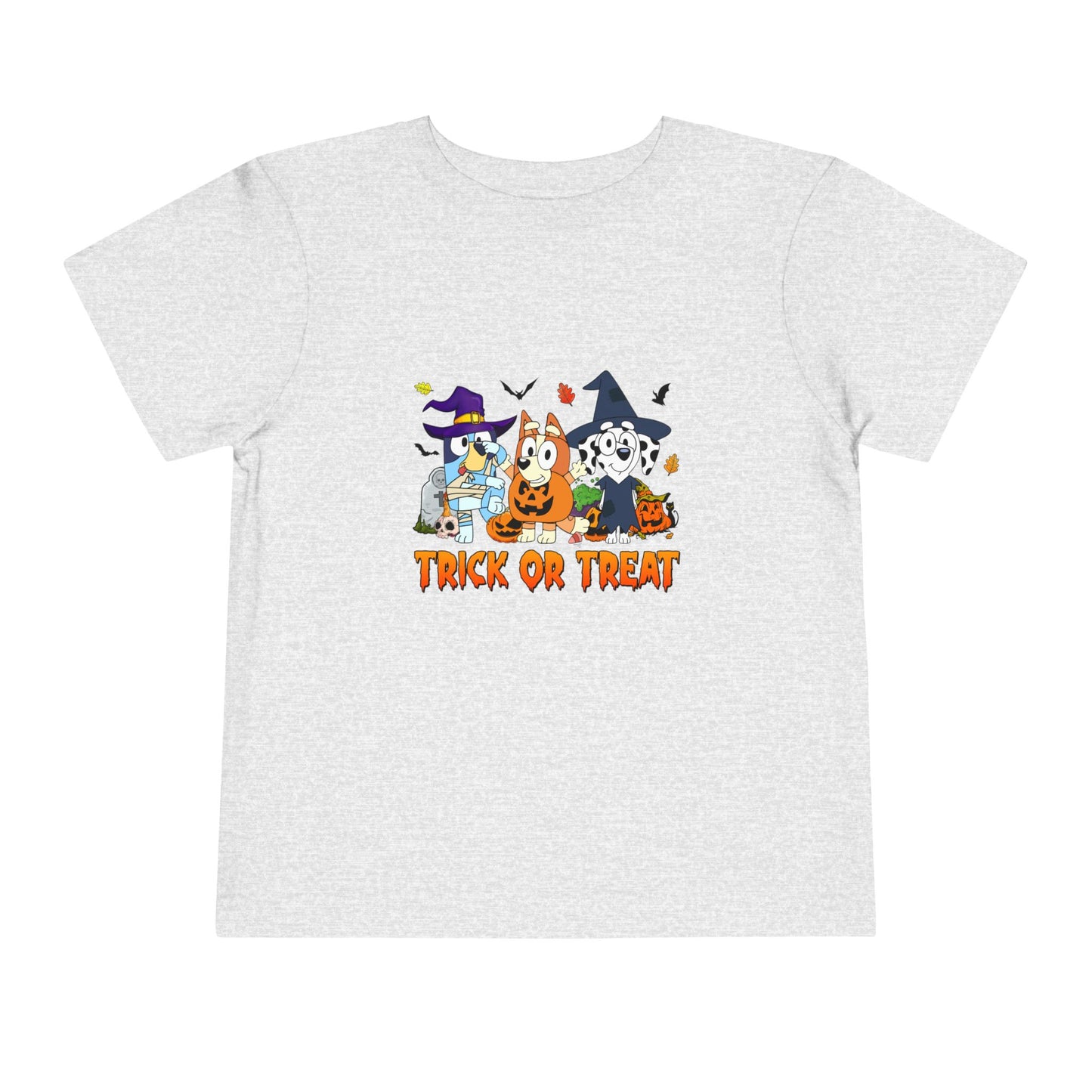 Bluey-Bingo-Chloe Trick or Treat Toddler Short Sleeve Tee