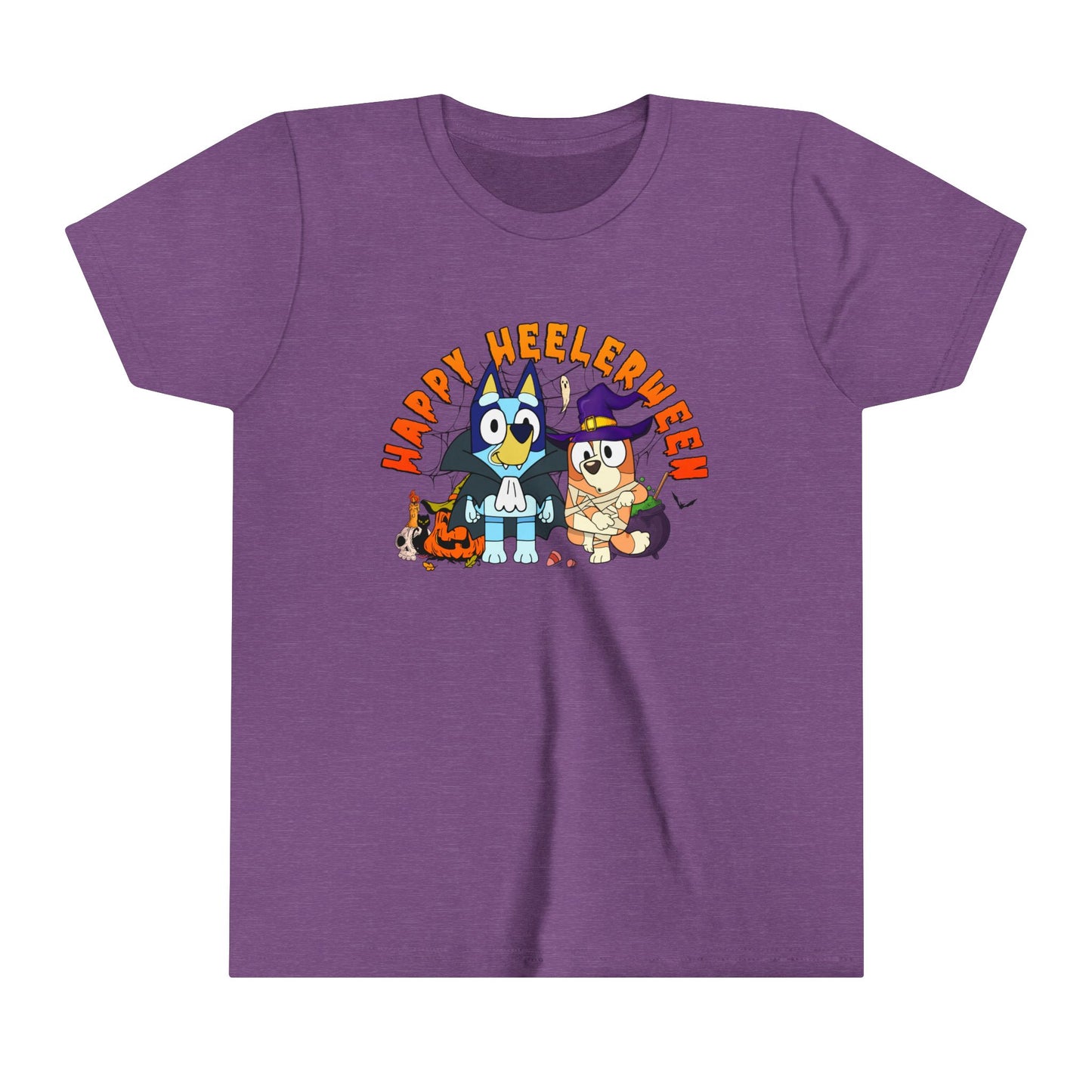 Happy Heelerween Youth Short Sleeve Tee
