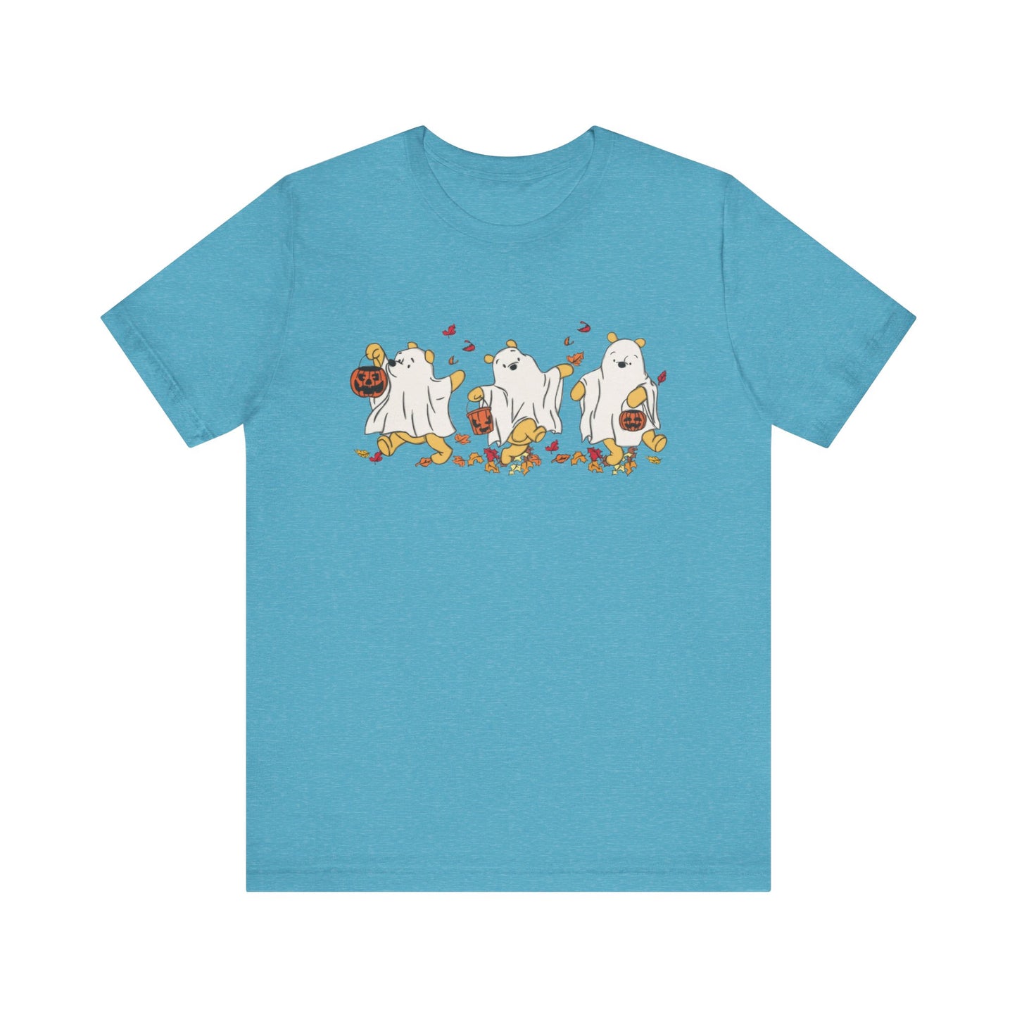 Halloween Pooh Jersey Short Sleeve Tee