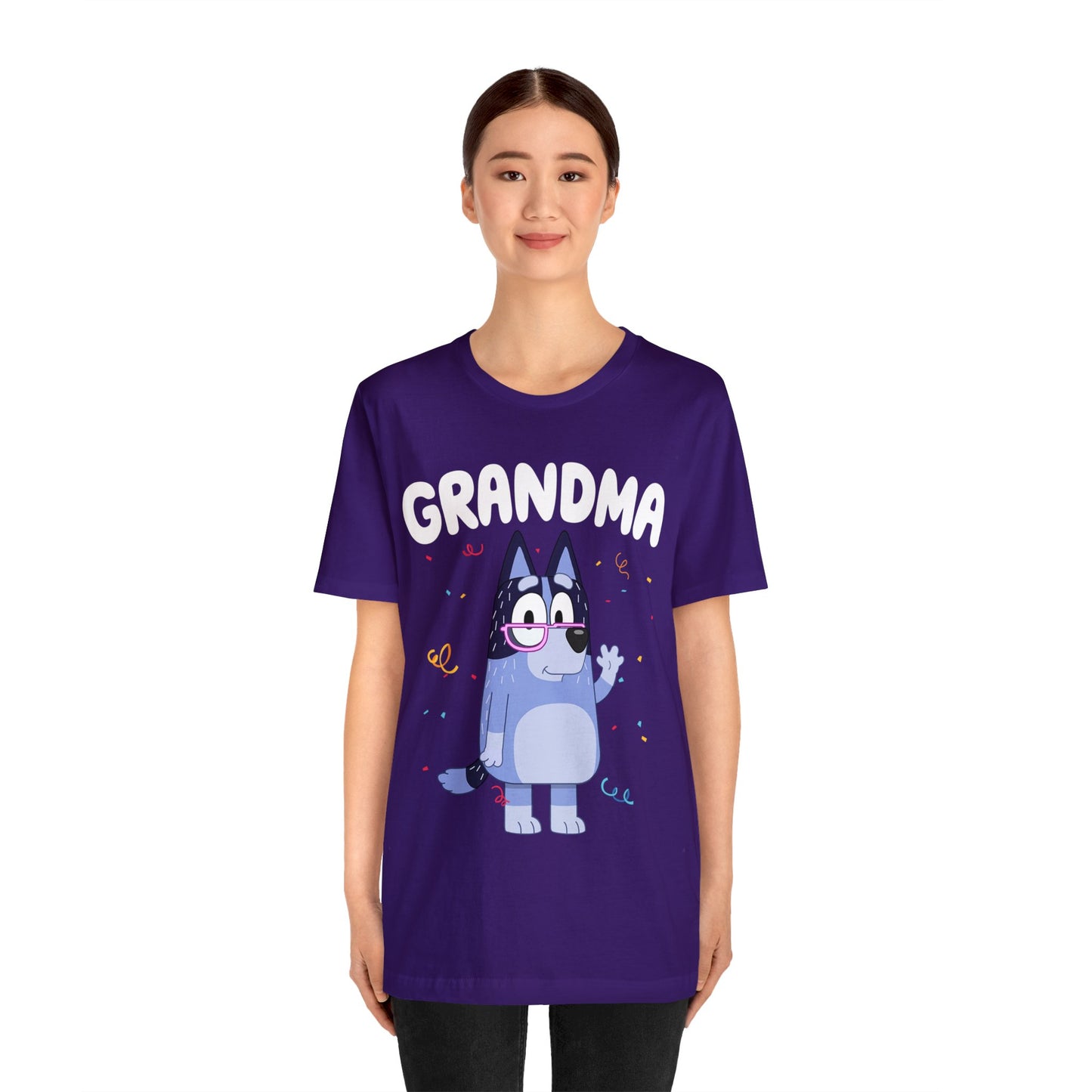 Grandma Bluey Birthday short sleeve Tshirt
