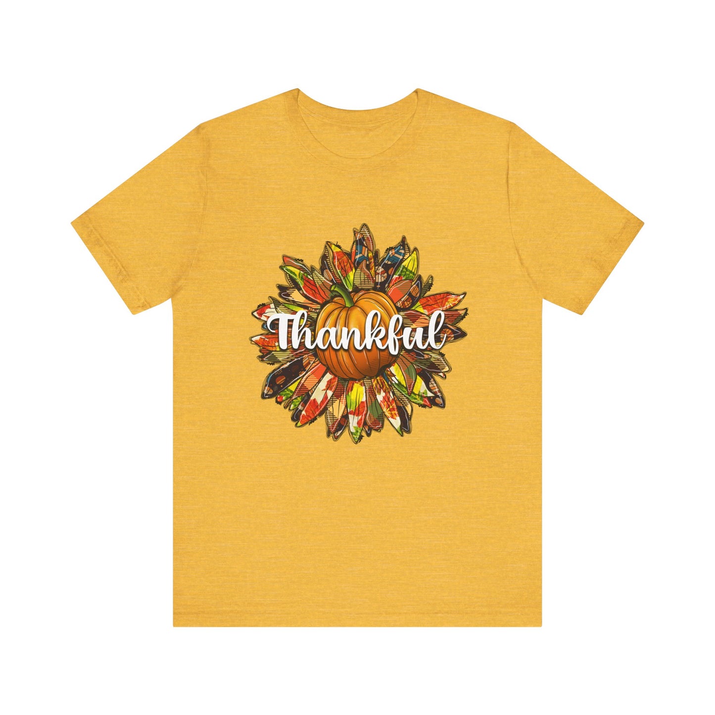 Thankful Sunflower Jersey Short Sleeve Tee