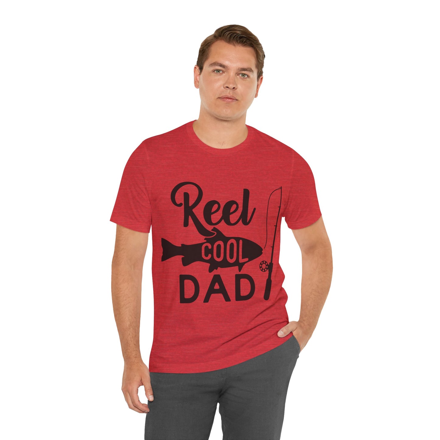 Reel Cool Dad Jersey Short Sleeve Tee