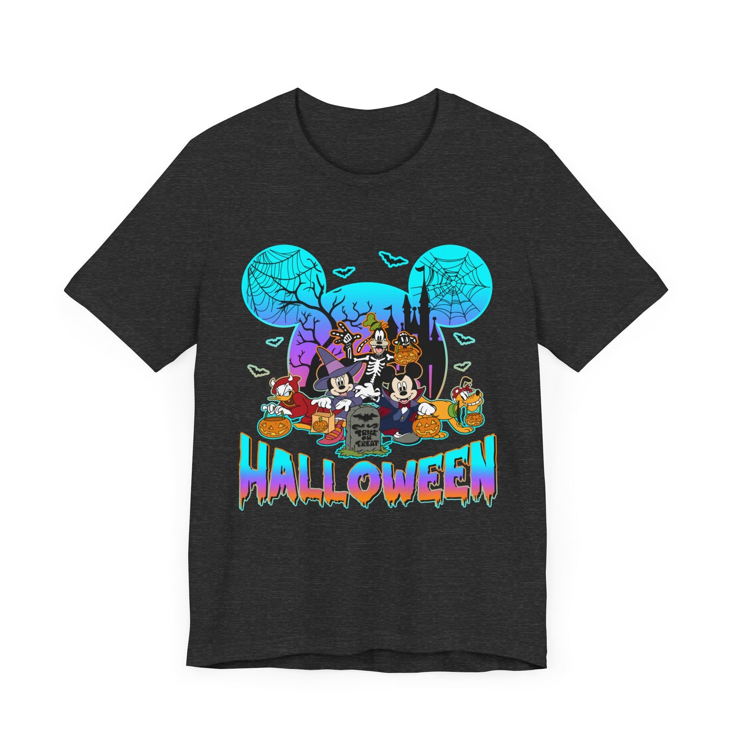 Halloween Mickey and Friends Jersey Short Sleeve Tee