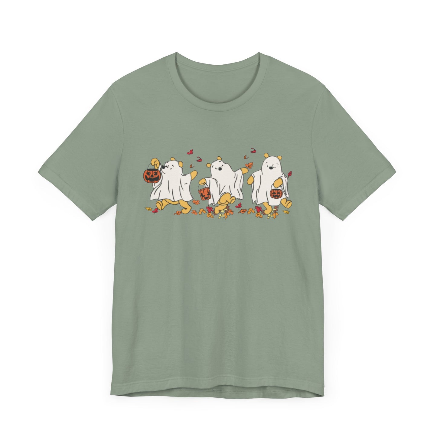 Halloween Pooh Jersey Short Sleeve Tee