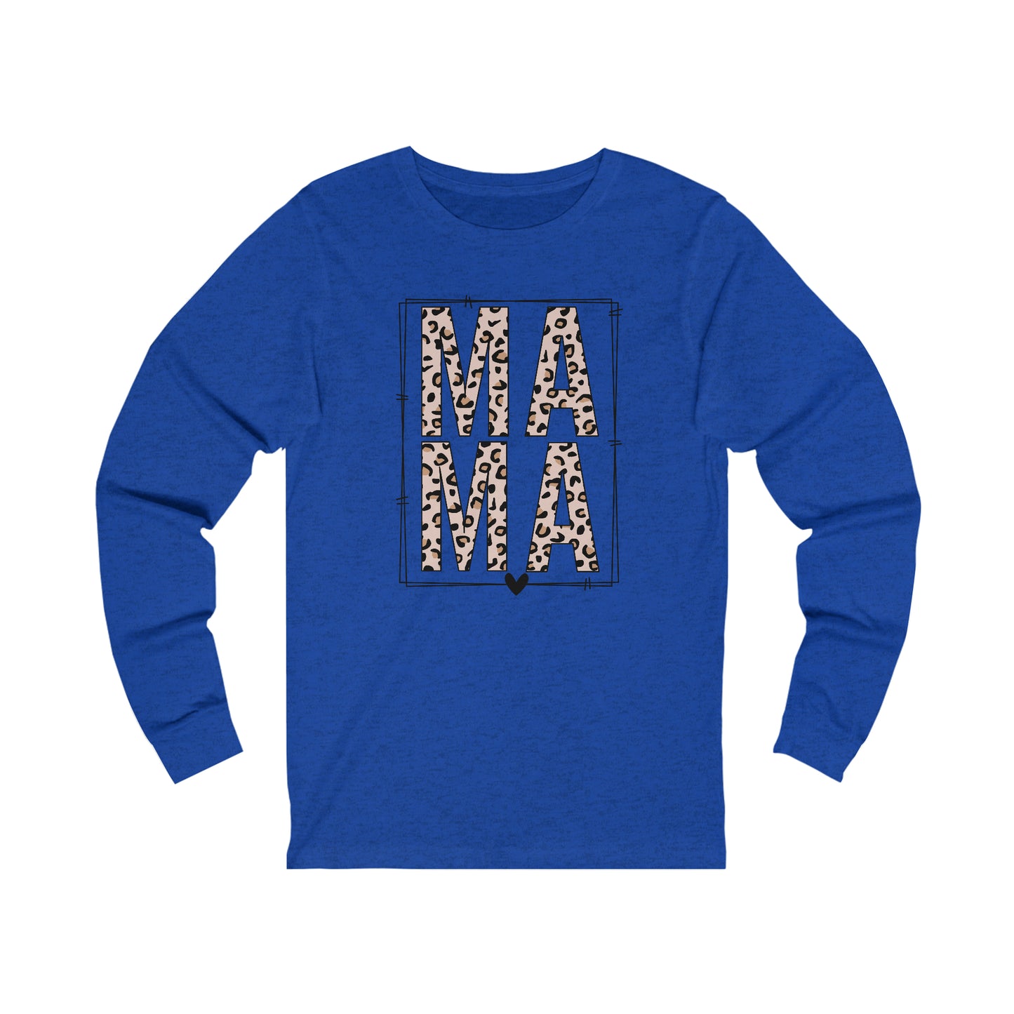 MAMA Leopard print long sleeve tshirt