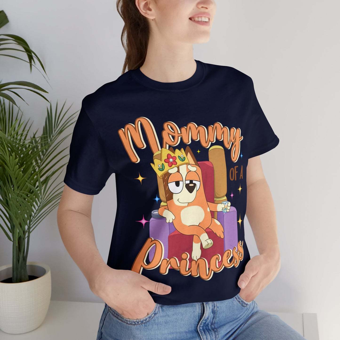 Mommy of a Princess Short Sleeve Tshirt