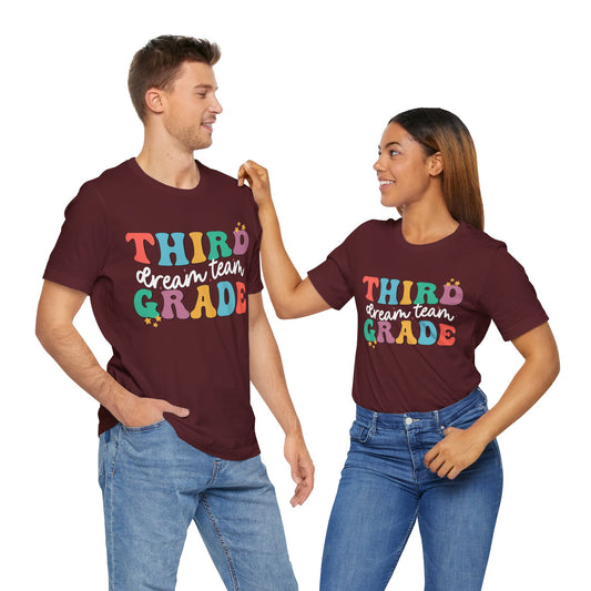 Third Grade Dream Team Jersey Short Sleeve Tee