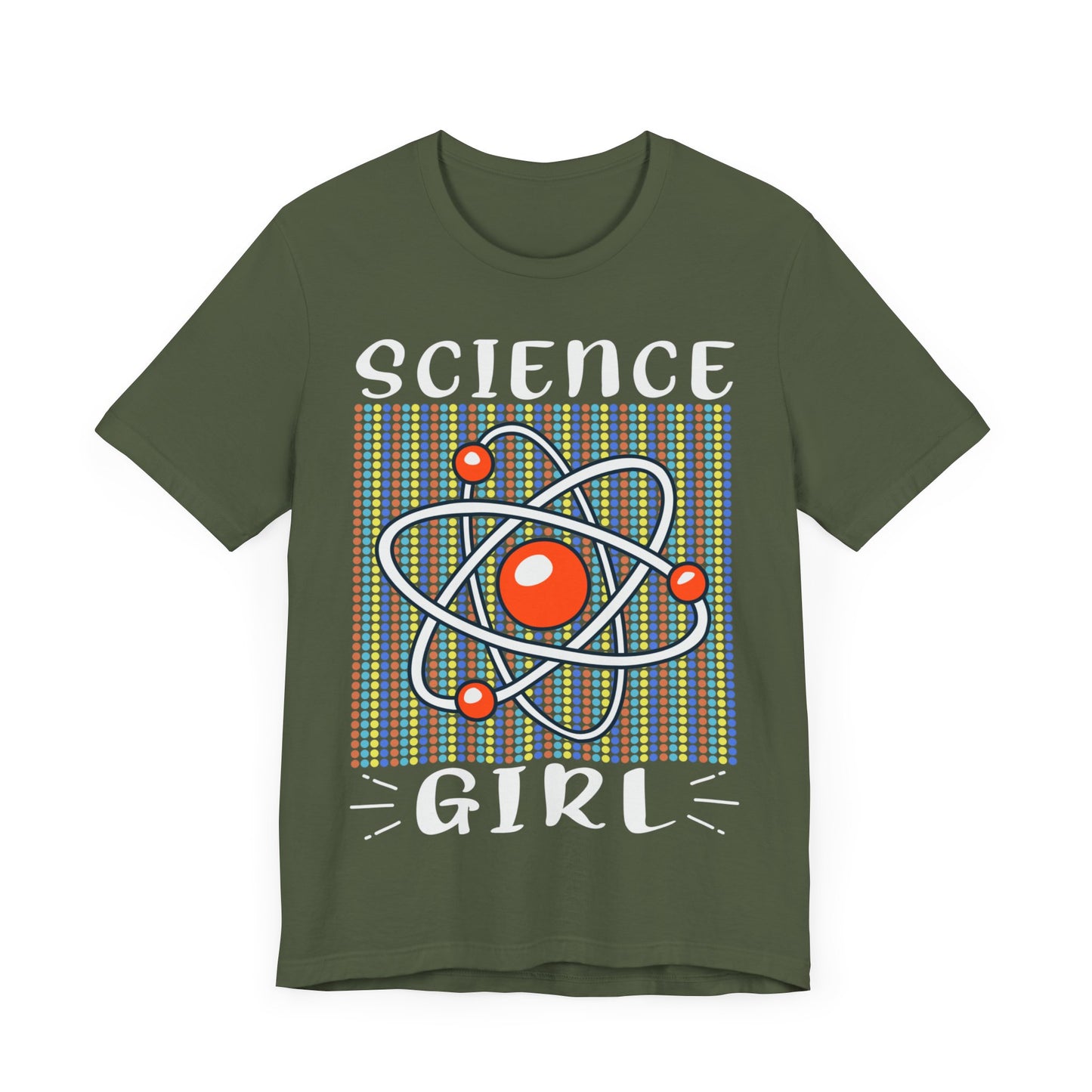 Science  Girl Jersey Short Sleeve Tee