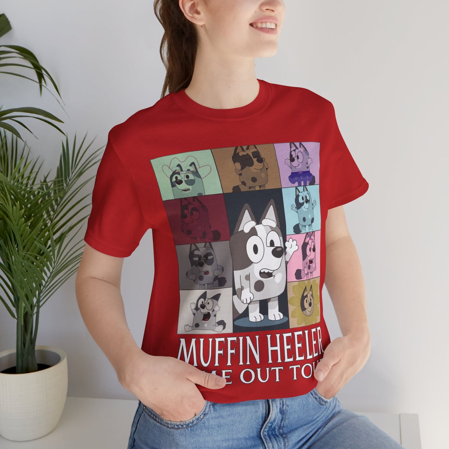 Muffin Heeler Time Out Tour Jersey Short Sleeve Tee