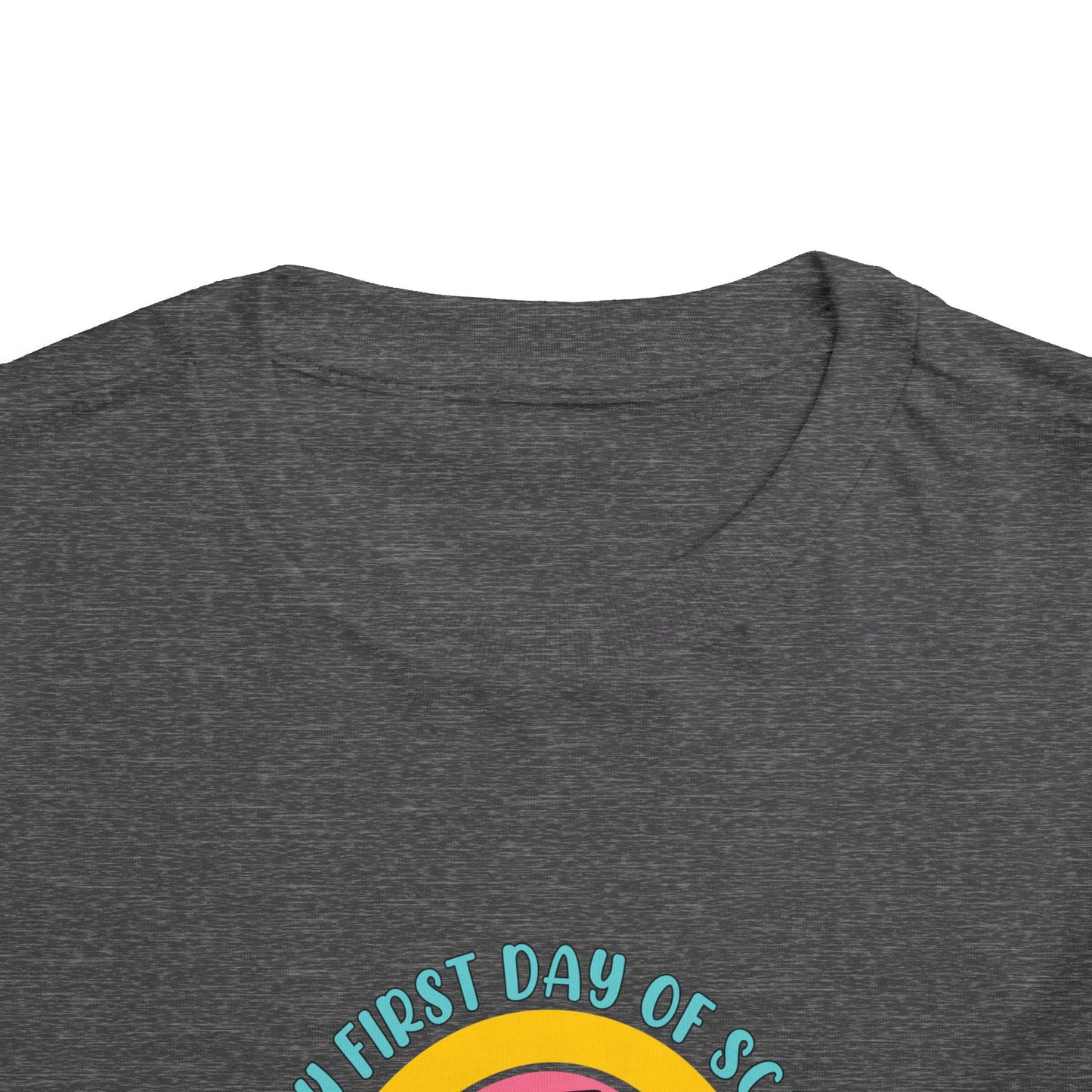 Happy First Day of School - Kindergarten Toddler Short Sleeve Tee