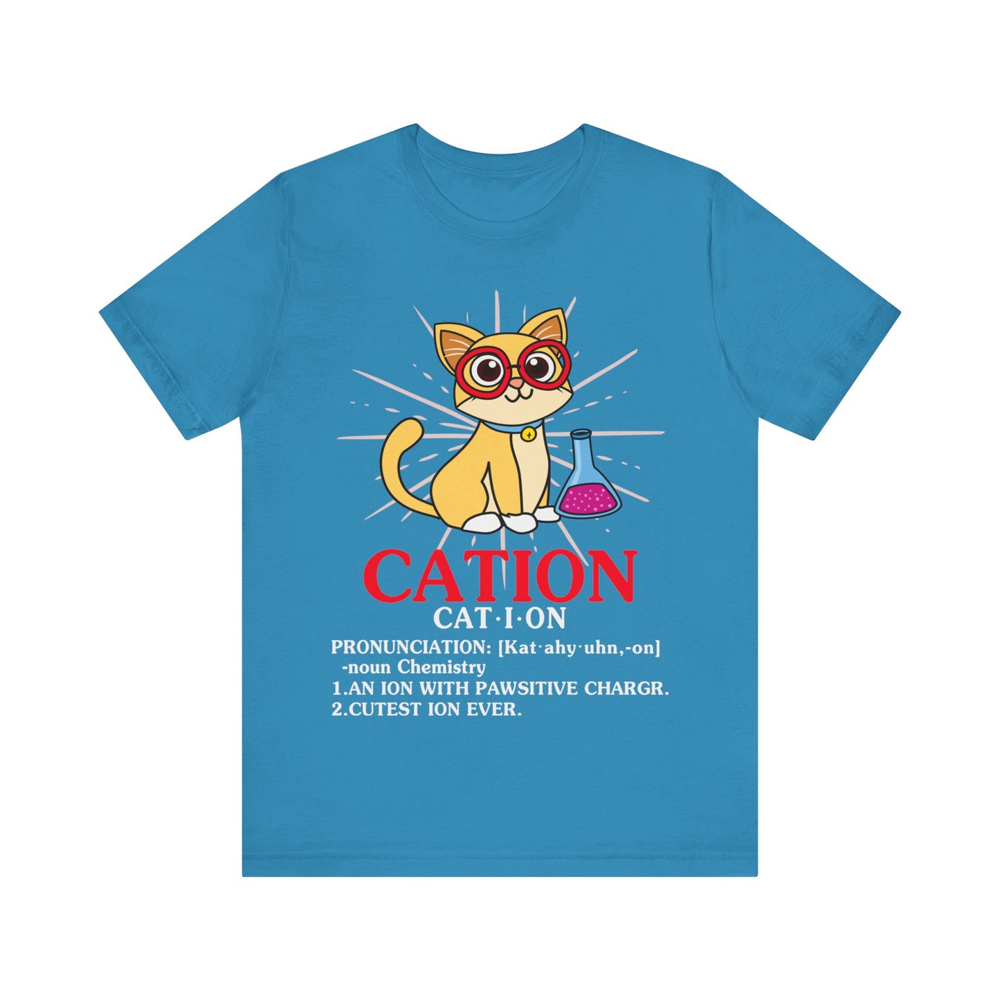 Cat-I-On (Cation) Definition Jersey Short Sleeve Tee