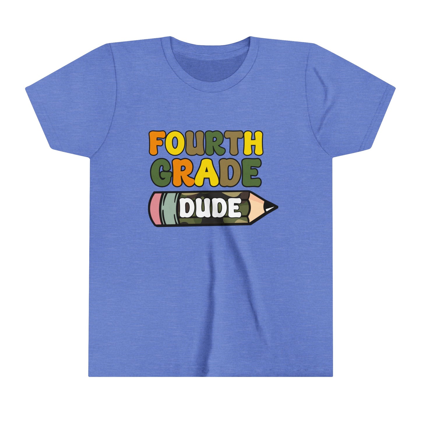Fourth Grade Dude Youth Short Sleeve Tee