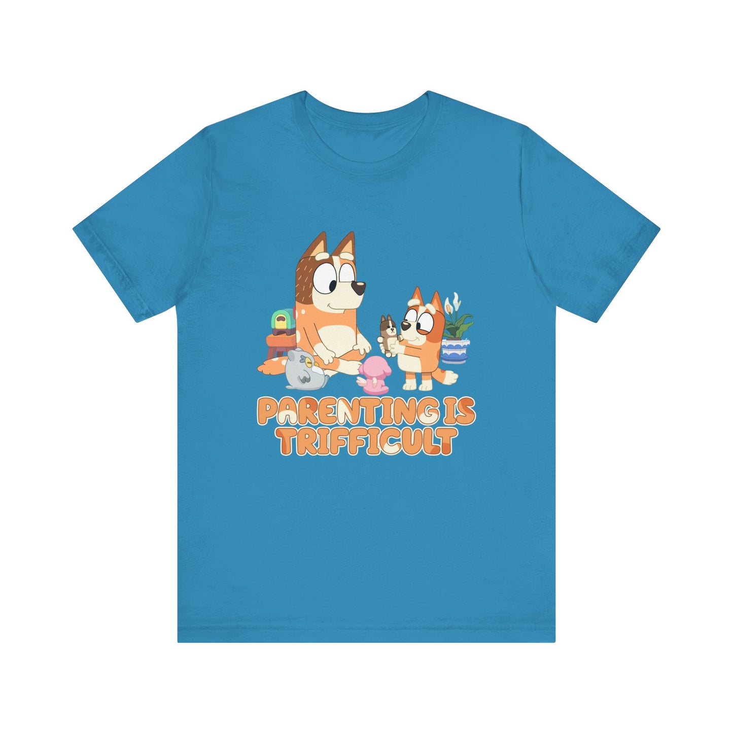 Parenting is Trifficult Short Sleeve Tee