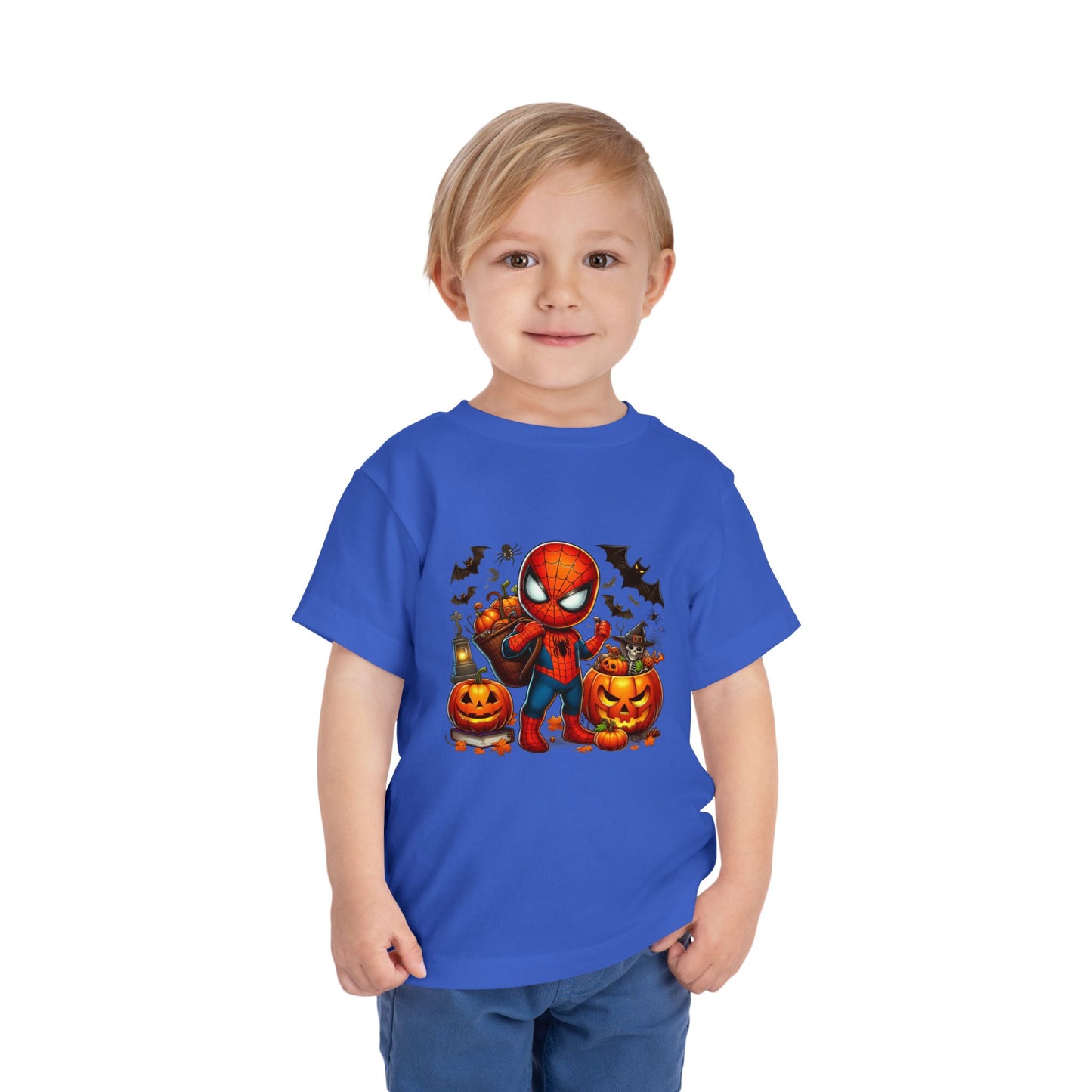 Spiderman Trick or Treat Toddler Short Sleeve Tee