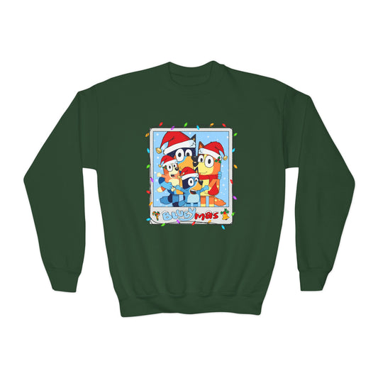 Blueymas Youth Crewneck Sweatshirt