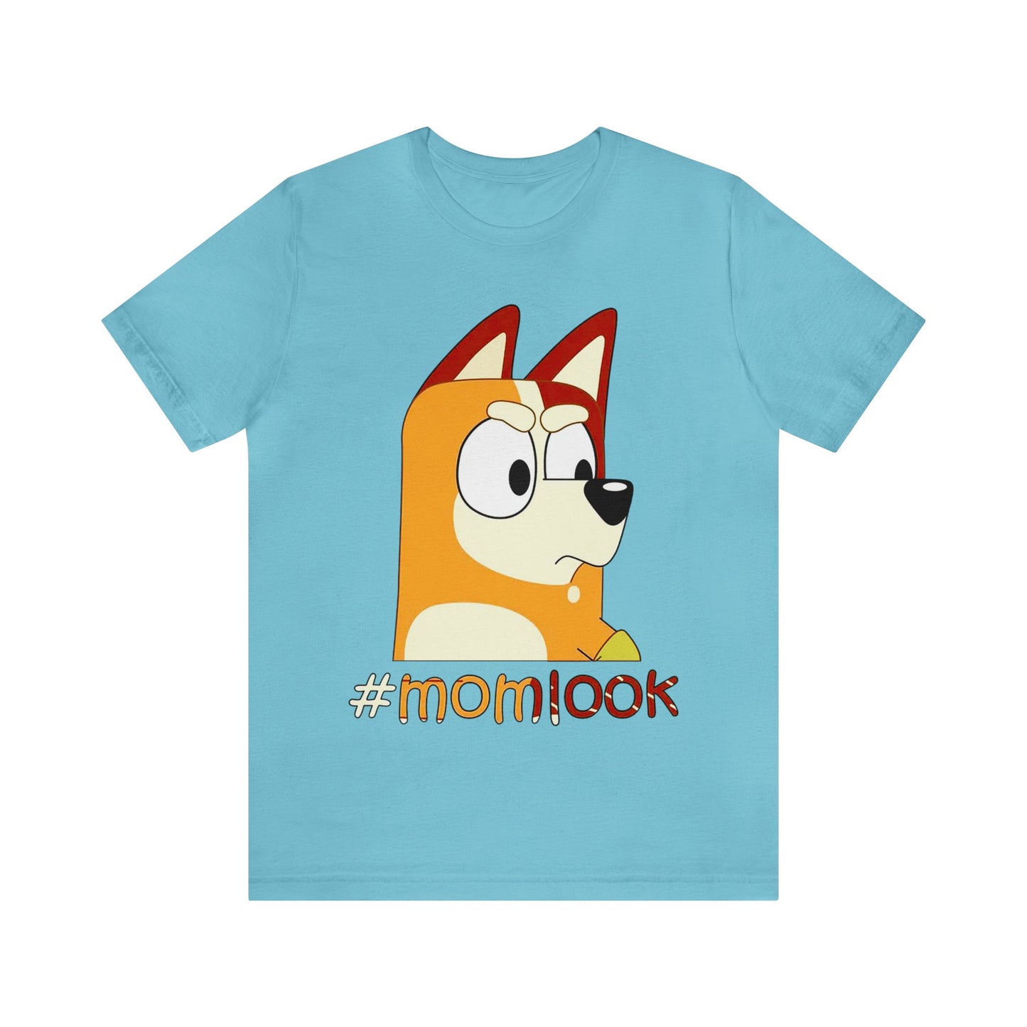 Chilli Heeler #momlook Short Sleeve Tshirt