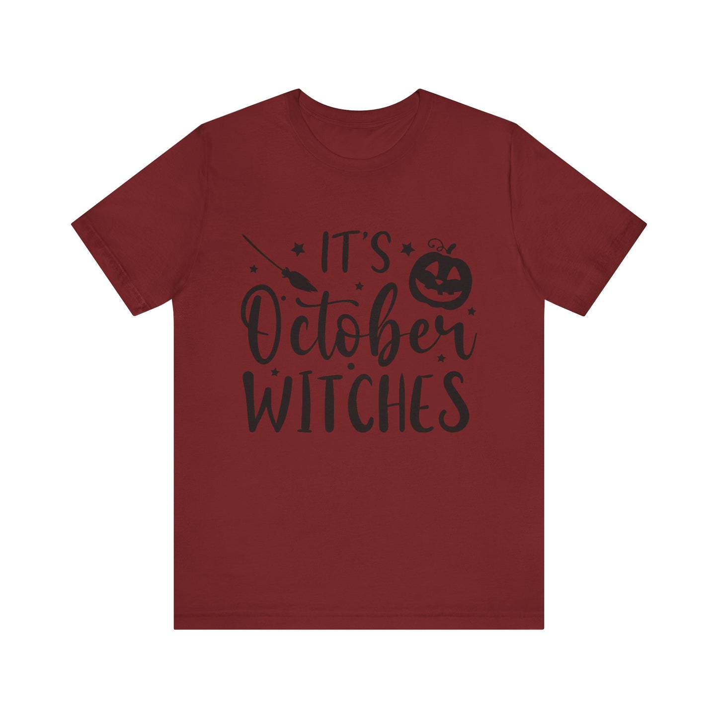 It's October Witches Jersey Short Sleeve Tee