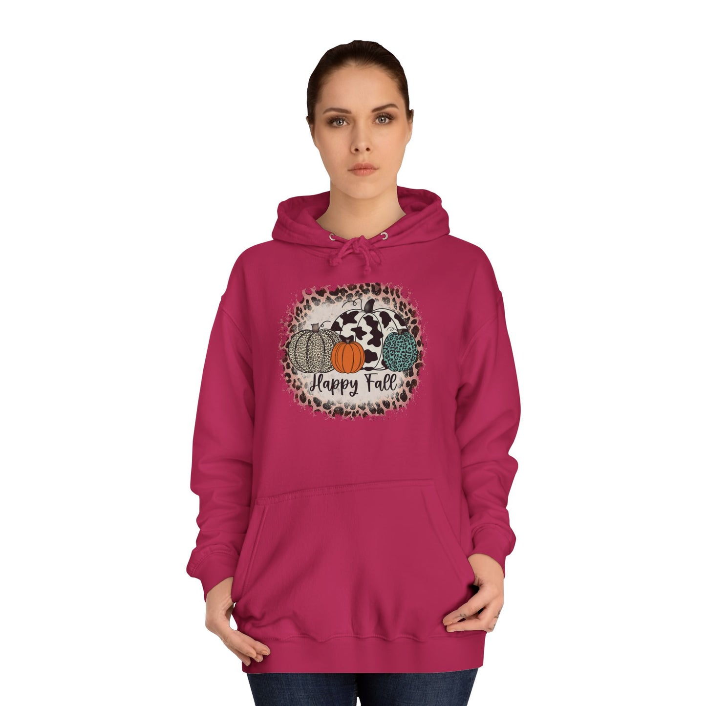 Happy Fall College Hoodie