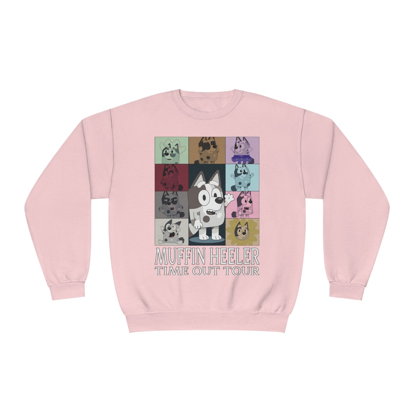 Muffin Heeler Time Out Tour sweatshirt