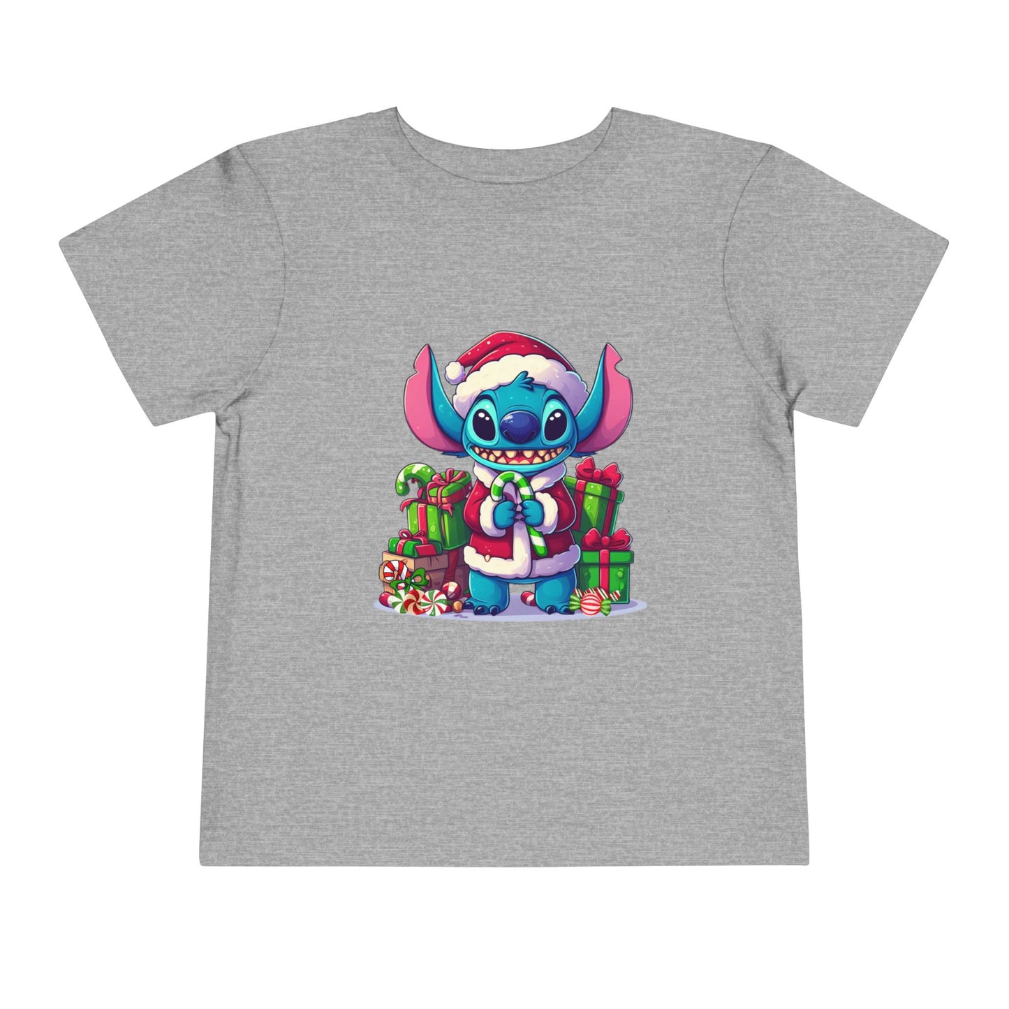 Christmas-Stitch Toddler Short Sleeve Tee