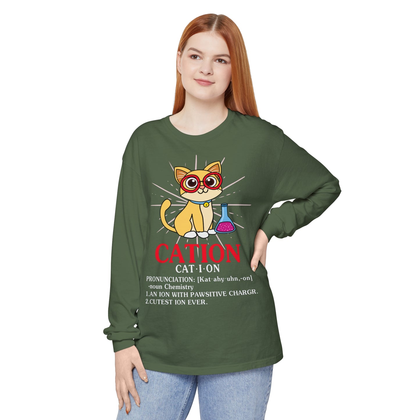 Cat-Ion Long Sleeve T-Shirt