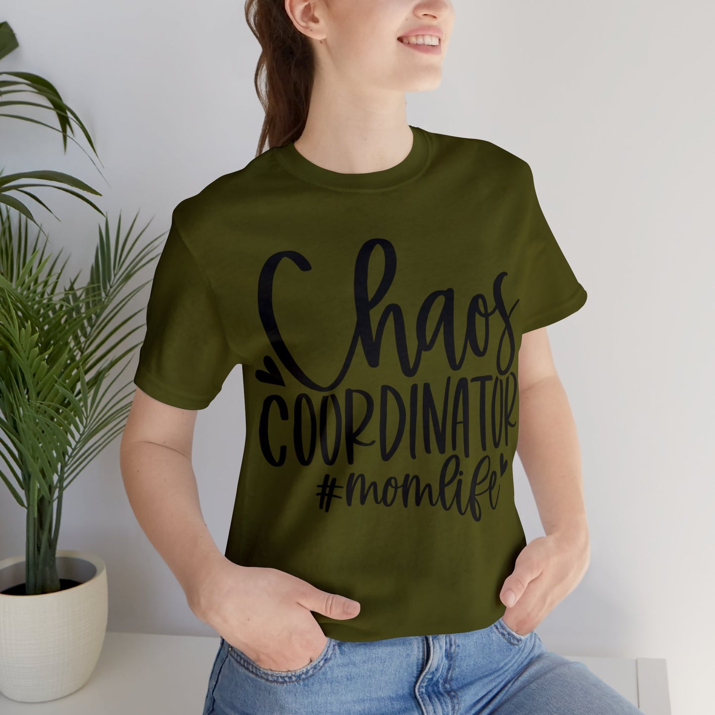 Chaos Coordinator #momlife short sleeve tshirt
