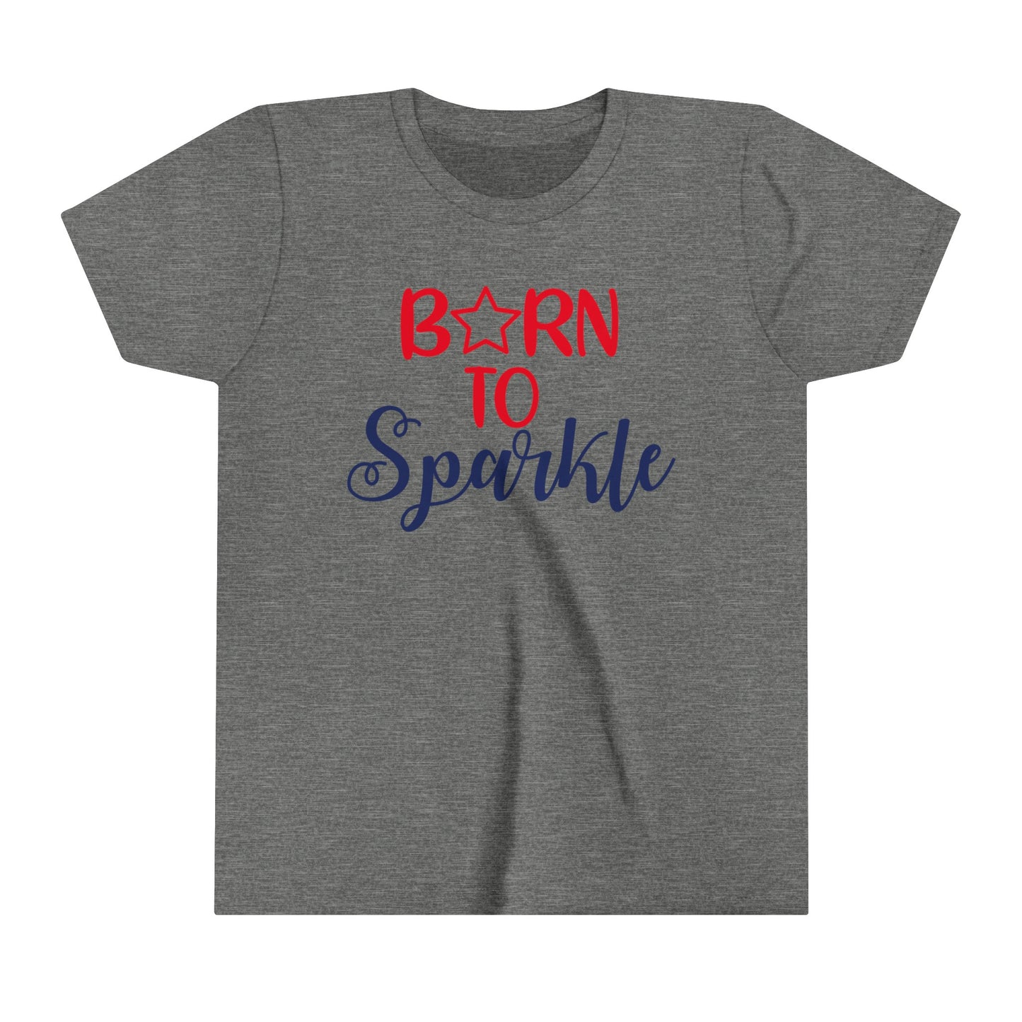 Born to Sparkle Youth Short Sleeve Tee