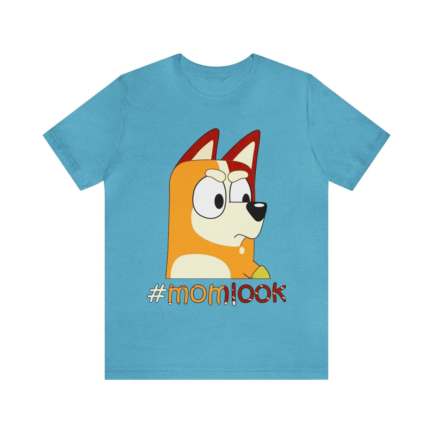 Chilli Heeler #momlook Short Sleeve Tshirt