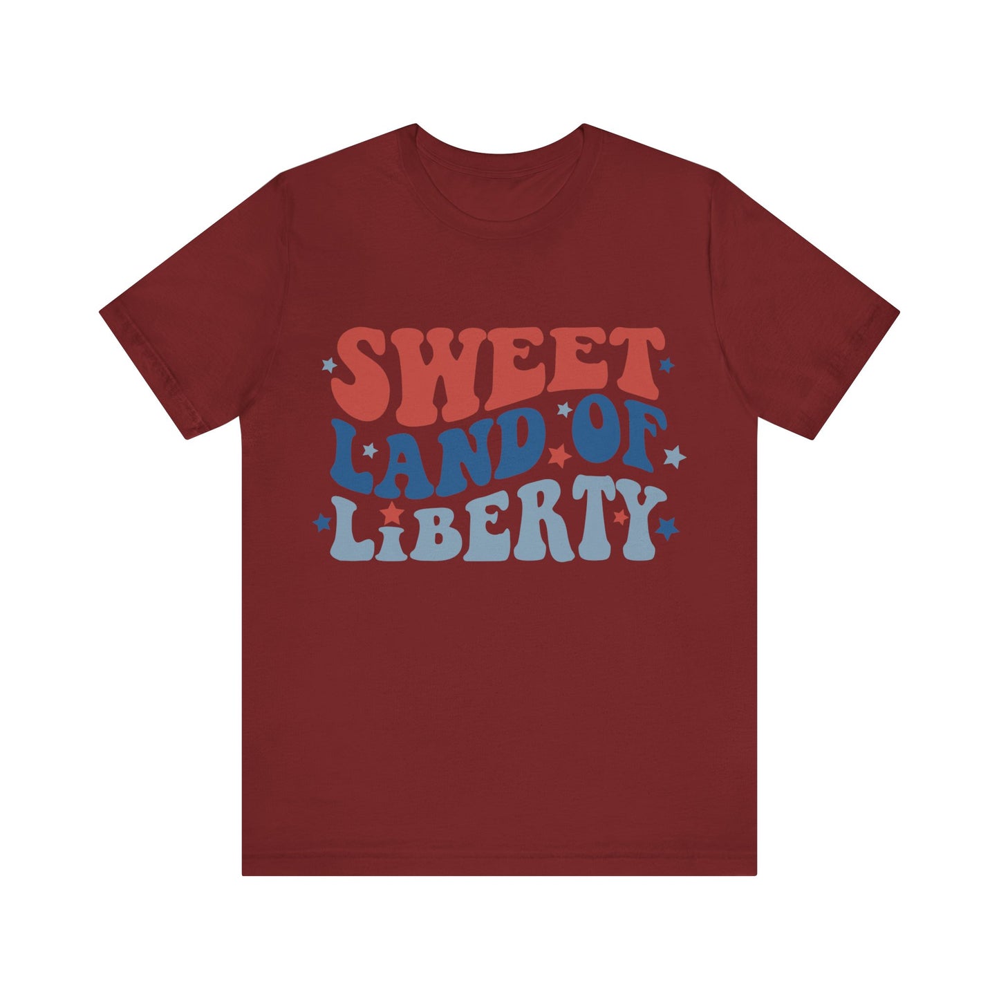 Sweet Land of Liberty Jersey Short Sleeve Tee