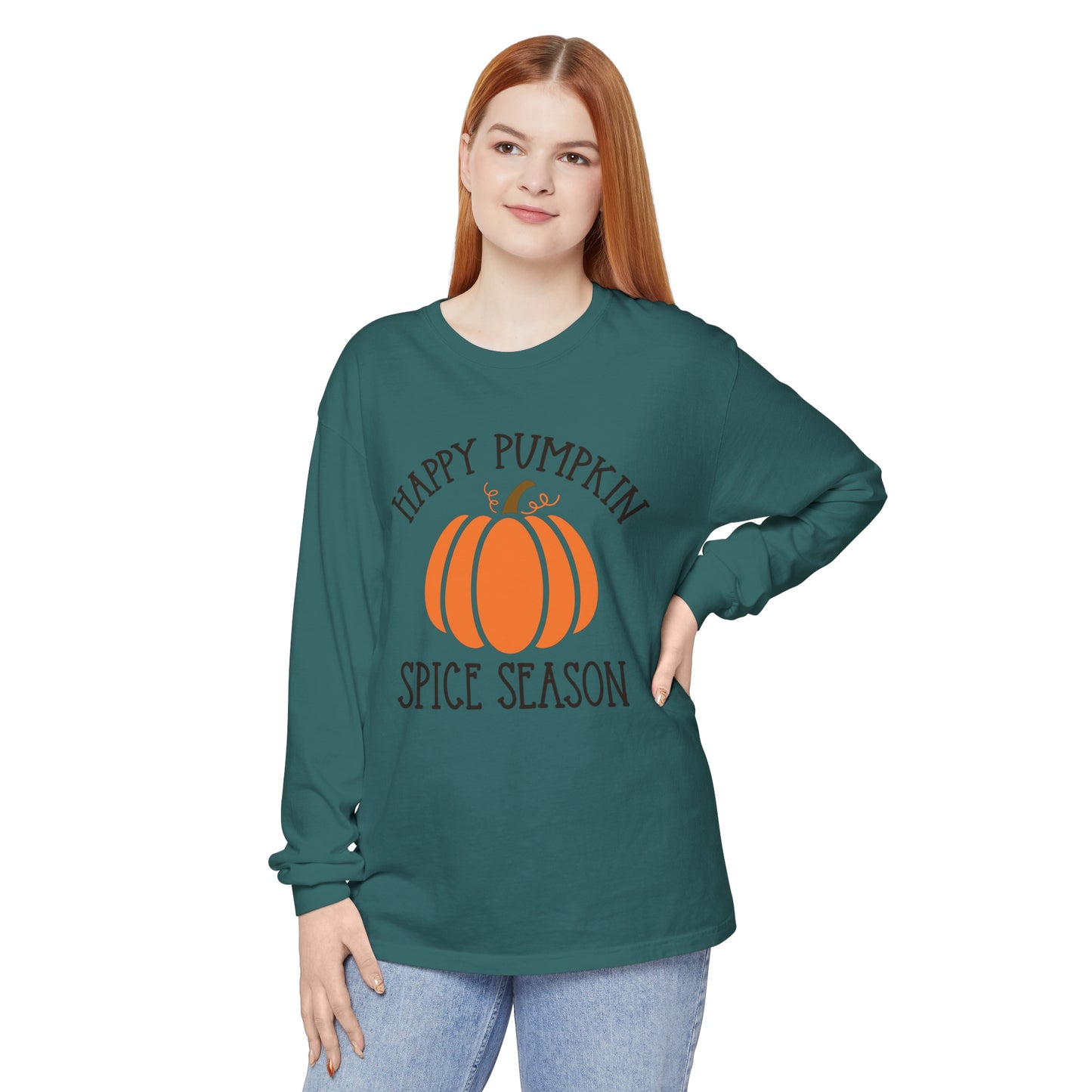Happy Pumpkin Spice Season Long Sleeve T-Shirt