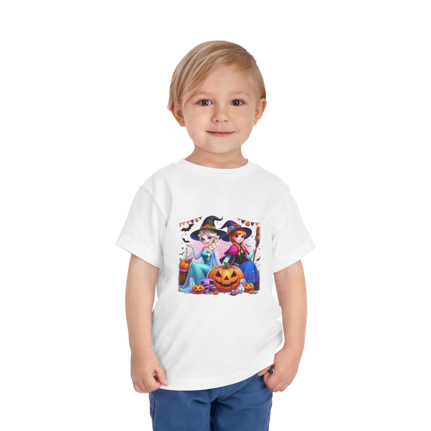 Elsa & Anna Toddler Short Sleeve Tee