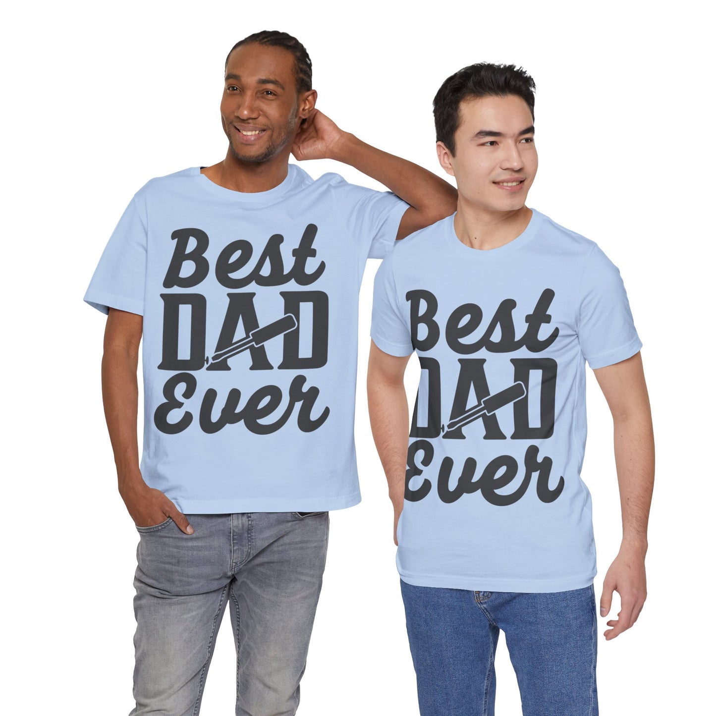 Best Dad Every Jersey Short Sleeve Tee