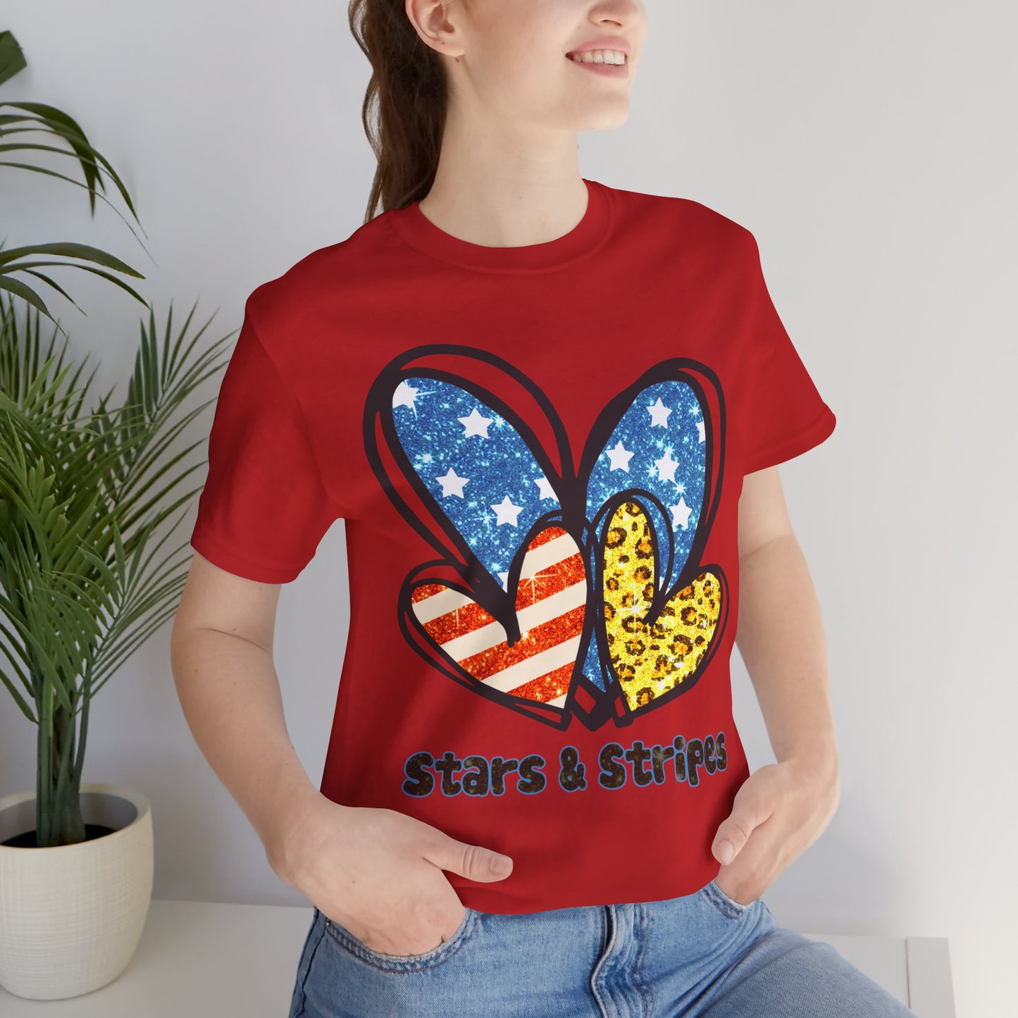 Stars and Stripes Short Sleeve Tee