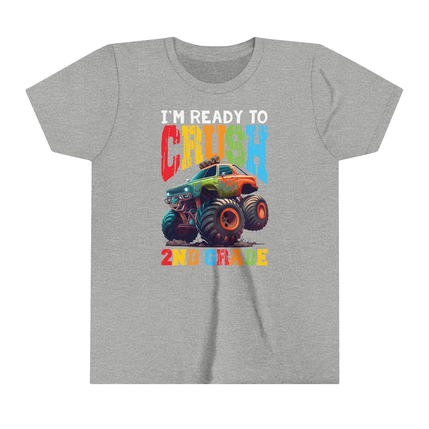 I'm Ready to Crush 2nd Grade Youth Short Sleeve Tee