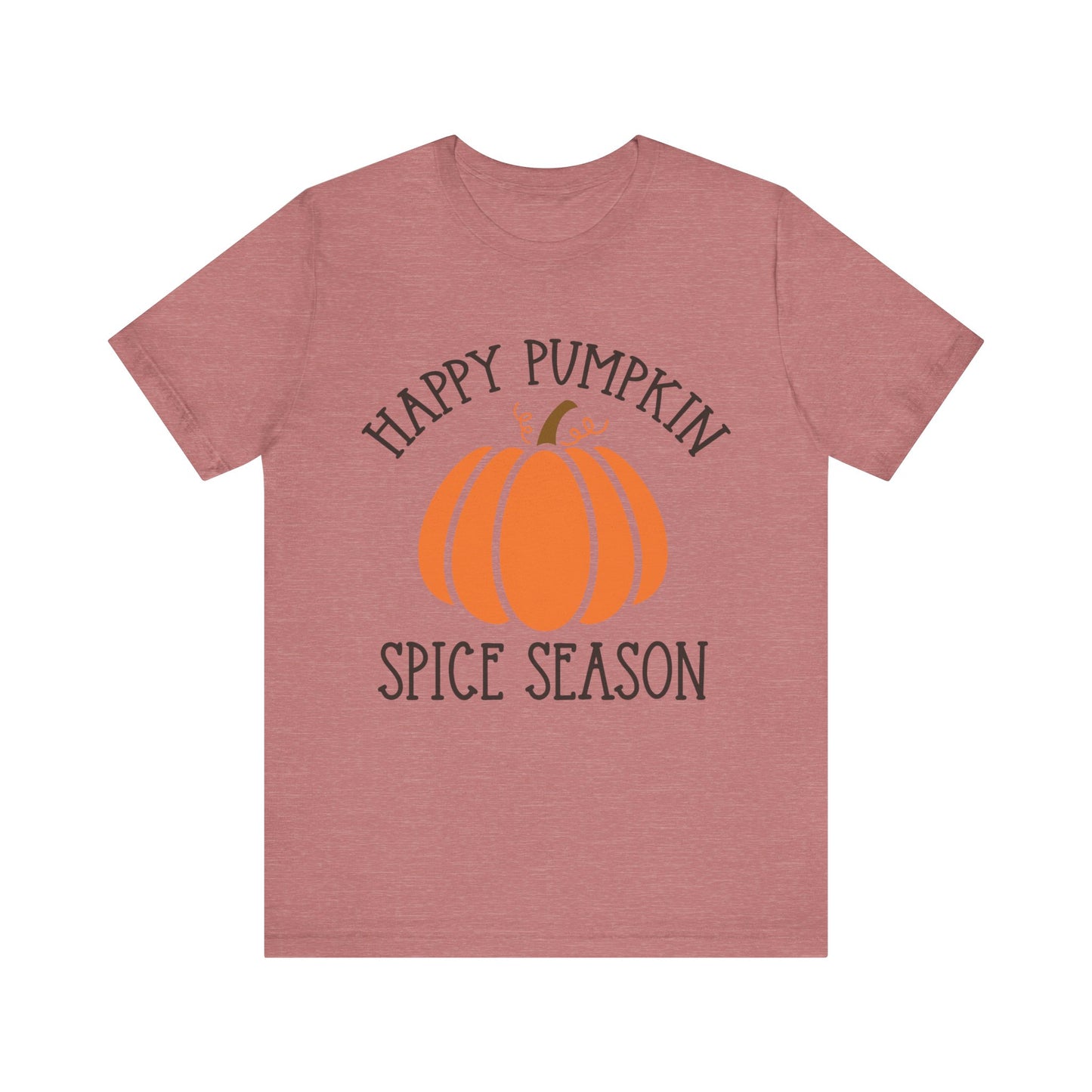 Happy Pumpkin Spice Season Jersey Short Sleeve Tee